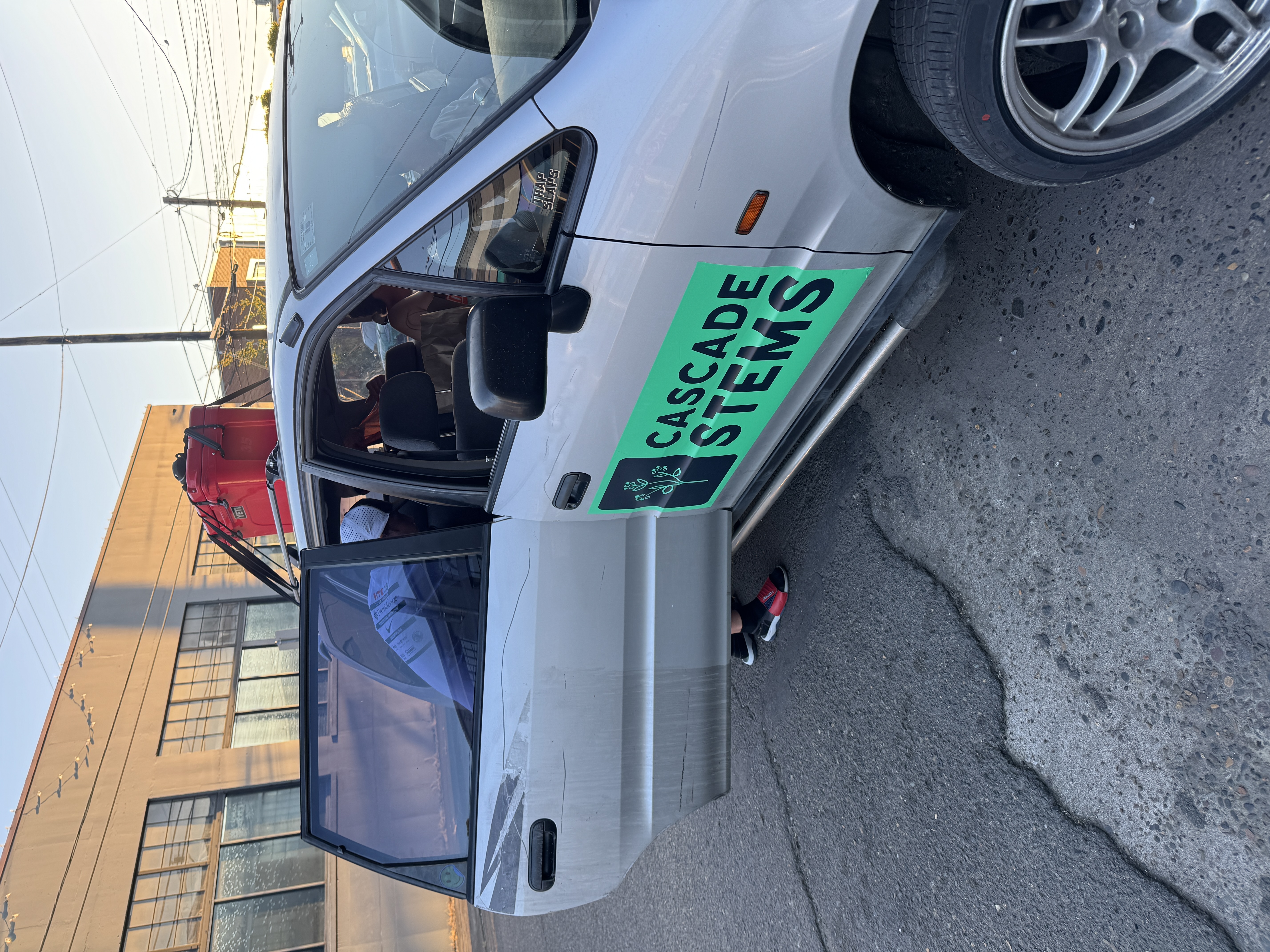 Cascade Stems Van Sponsor